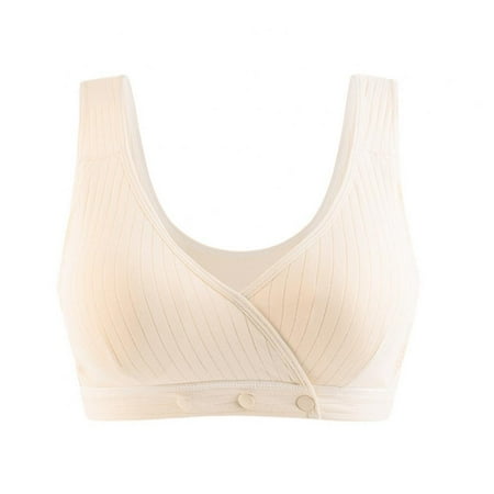 Wire Free Bra Cotton Tank Bra Front Snap Button Bra Wide Shoulder Strap Bra Nursing Bra Breastfeeding Bra Maternity Bra Summer Thin Section Bra Vest Type Bra
Wire Free Bra Cotton Tank Bra Front Snap Button Bra Wide Shoulder Strap Bra Nursing Bra Breastfeeding Bra Maternity Bra Summer Thin Section Bra Vest Type Bra