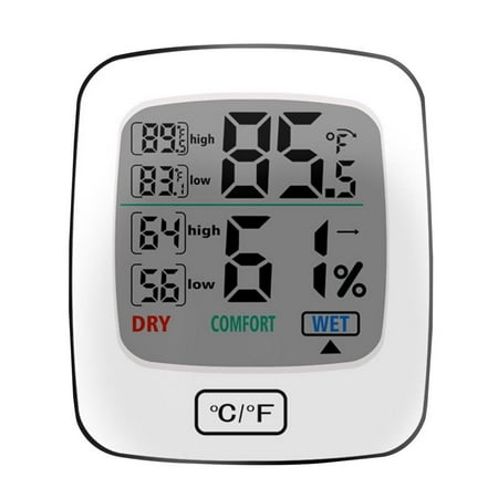 Peitten Humidity Meter Thermometer for Home Digital Hygrometer Room Thermometer and Humidity Gauge with Temperature Humidity Monitor gorgeously
Peitten Humidity Meter Thermometer for Home Digital Hygrometer Room Thermometer and Humidity Gauge with Temperature Humidity Monitor gorgeously