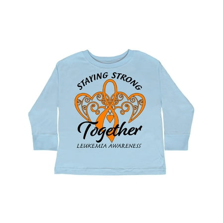 Inktastic Leukemia Awareness Staying Strong Together and Orange Ribbon Gift Toddler Boy or Toddler Girl Long Sleeve T-Shirt
Inktastic Leukemia Awareness Staying Strong Together and Orange Ribbon Gift Toddler Boy or Toddler Girl Long Sleeve T-Shirt