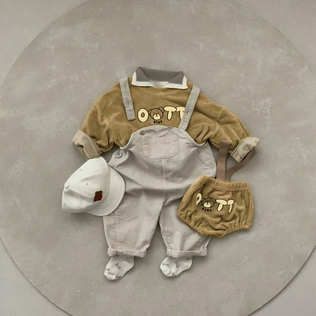 nsendm Baby Girls Boys Summer Autumn Print Suspender Clothes Baby Bear Girl Pants Coffee 18-24 Months
nsendm Baby Girls Boys Summer Autumn Print Suspender Clothes Baby Bear Girl Pants Coffee 18-24 Months