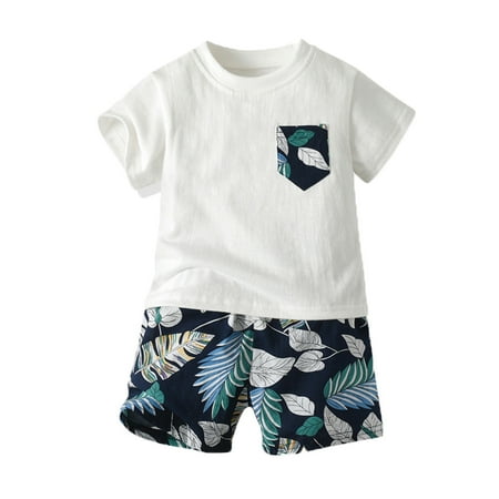 Toddler Boys Short Sleeve Summer Casual Gentleman Tops Hawaii Beach Holiday Shirts T Shirt Floral Shorts Outfits Baby Boy Clothes Summer Baby Ties for Boys Girls Pants and Jacket Girl Clothes 3 Months
Toddler Boys Short Sleeve Summer Casual Gentleman Tops Hawaii Beach Holiday Shirts T Shirt Floral Shorts Outfits Baby Boy Clothes Summer Baby Ties for Boys Girls Pants and Jacket Girl Clothes 3 Months