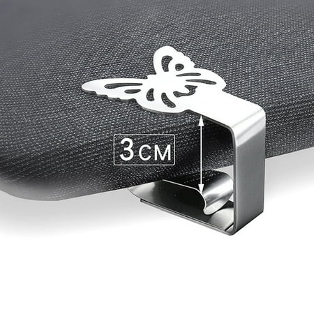 Stainless Steel Tablecloth Clip with Simple and Elegant Design Tablecloth Clips for Party Kitchen And Restaurant
Stainless Steel Tablecloth Clip with Simple and Elegant Design Tablecloth Clips for Party Kitchen And Restaurant