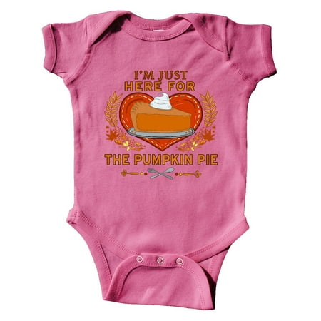 Inktastic I m Just Here for The Pumpkin Pie with Heart and Leaves Gift Baby Boy or Baby Girl Bodysuit
Inktastic I m Just Here for The Pumpkin Pie with Heart and Leaves Gift Baby Boy or Baby Girl Bodysuit