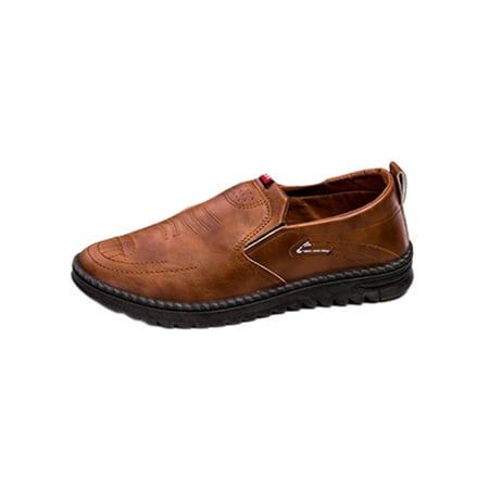 Eloshman Mens Lightweight Round Toe Flats Party Non-Slip Loafers Casual Dress Brown 8
Eloshman Mens Lightweight Round Toe Flats Party Non-Slip Loafers Casual Dress Brown 8