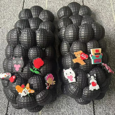 CoCopeanut Personality DIY Summer Slides Women Outdoor Open Toe Slippers Bubble Massage Litchi Sandals Fashion Designer Sandals Men Clogs
CoCopeanut Personality DIY Summer Slides Women Outdoor Open Toe Slippers Bubble Massage Litchi Sandals Fashion Designer Sandals Men Clogs