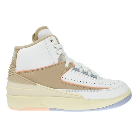 

Nike Air Jordan 2 Retro Sail/Desert-Sunset Haze-Muslin DX4400-118 Women s Size 6 Medium