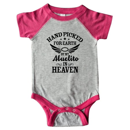 Inktastic Handpicked for Earth By My Abuelito in Heaven Gift Baby Boy or Baby Girl Bodysuit
Inktastic Handpicked for Earth By My Abuelito in Heaven Gift Baby Boy or Baby Girl Bodysuit
