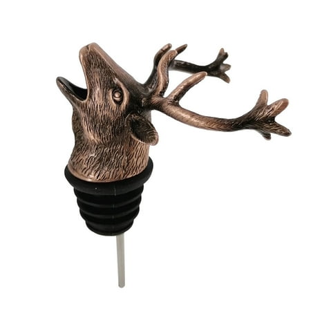 Wine Pourer Animal-shaped Pourer Nondeformable Wine Mouth for Home Restaurant Hotel Red Bronze
Wine Pourer Animal-shaped Pourer Nondeformable Wine Mouth for Home Restaurant Hotel Red Bronze