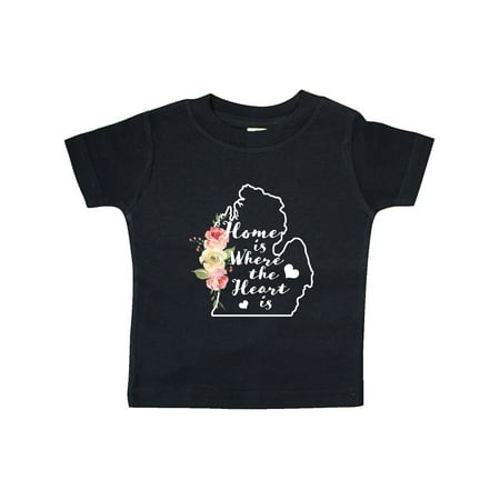 Inktastic Michigan Home is Where the Heart is with Watercolor Floral Gift Baby Boy or Baby Girl T-Shirt
Inktastic Michigan Home is Where the Heart is with Watercolor Floral Gift Baby Boy or Baby Girl T-Shirt