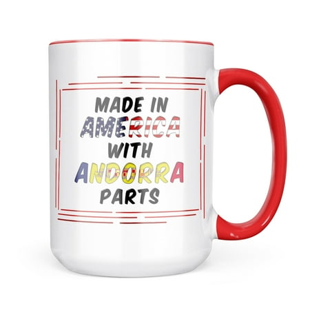 Neonblond Made in America with Parts from Andorra Mug gift for Coffee Tea lovers
Neonblond Made in America with Parts from Andorra Mug gift for Coffee Tea lovers