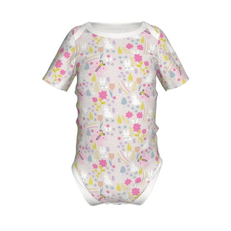 Adobk Cartoon Rabbit And Butterfly Print Baby Climbing Clothes Jumpsuit Rompers Classic Rompers Child Short sleeve Bodysuits-6 Months
Adobk Cartoon Rabbit And Butterfly Print Baby Climbing Clothes Jumpsuit Rompers Classic Rompers Child Short sleeve Bodysuits-6 Months