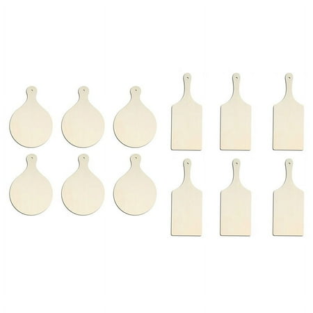 12Pcs Mini Wooden Cutting Boards with Handle Wooden Cutting Board Unfinished Planks Kitchen Cooking Decor
12Pcs Mini Wooden Cutting Boards with Handle Wooden Cutting Board Unfinished Planks Kitchen Cooking Decor
