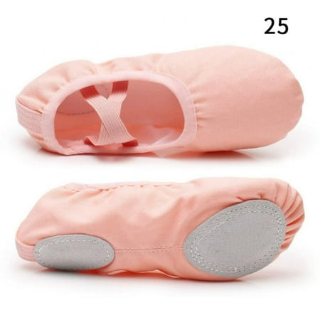 Girls Canvas Ballet Slippers Flats Leather Soles Dance Shoes for Toddler Little Kid
Girls Canvas Ballet Slippers Flats Leather Soles Dance Shoes for Toddler Little Kid
