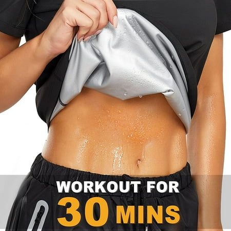 Nebility Sauna Suit for Women Sweat Vest Heat Trapping Shirt Wasit Trainer Body Shaper for Women Sports Workout(Black 3X-Large)
Nebility Sauna Suit for Women Sweat Vest Heat Trapping Shirt Wasit Trainer Body Shaper for Women Sports Workout(Black 3X-Large)