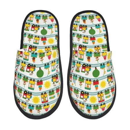 Tideii Train With Animals for Home Indoor Cotton Slippers Autumn and Winter EVA Plush Slippers Household Supplies Unisex-Medium
Tideii Train With Animals for Home Indoor Cotton Slippers Autumn and Winter EVA Plush Slippers Household Supplies Unisex-Medium