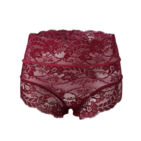 Women s Underwear Summer Sexy High Waist Lace Hollow Out Lingerie Thongs Ladies Soft Briefs See-through Underpants
Women s Underwear Summer Sexy High Waist Lace Hollow Out Lingerie Thongs Ladies Soft Briefs See-through Underpants