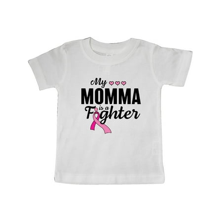 Inktastic Breast Cancer Awareness My Momma is a Fighter Gift Baby Boy or Baby Girl T-Shirt
Inktastic Breast Cancer Awareness My Momma is a Fighter Gift Baby Boy or Baby Girl T-Shirt