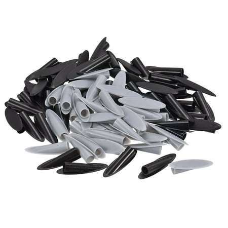 Uxcell 9mm Plastic Pocket Hole Plugs for Jig Working Tool Black and Grey 100pack