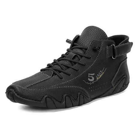 Handmade Casual Men Boots Split Leather Autumn Ankle Boots Plus Size 38-48 Leisure Sneakers For Male Hombres Botas black 42
Handmade Casual Men Boots Split Leather Autumn Ankle Boots Plus Size 38-48 Leisure Sneakers For Male Hombres Botas black 42