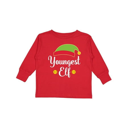 Inktastic Christmas Youngest Elf Holiday Gift Toddler Boy or Toddler Girl Long Sleeve T-Shirt
Inktastic Christmas Youngest Elf Holiday Gift Toddler Boy or Toddler Girl Long Sleeve T-Shirt