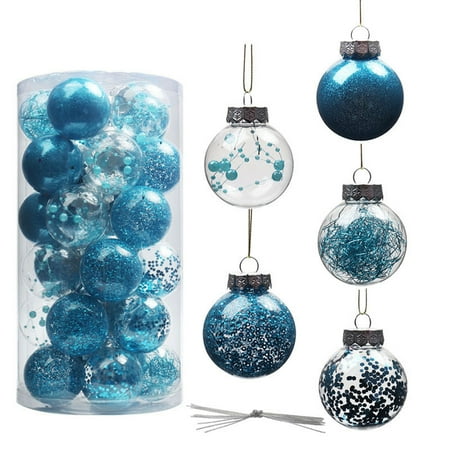 Eastshop 30Pcs 6cm Hanging Pendant Transparent Surface High Visibility Glossy Sequins Riband Decorations Ornamental Christmas Tree Decoration Accessory Hanging Christmas Ball Ornaments for Party
Eastshop 30Pcs 6cm Hanging Pendant Transparent Surface High Visibility Glossy Sequins Riband Decorations Ornamental Christmas Tree Decoration Accessory Hanging Christmas Ball Ornaments for Party