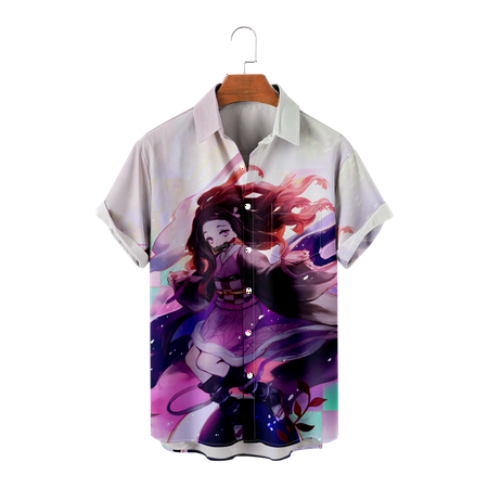 MLFU Demon Slayer Toddler Boys Short Sleeve Button Down Aloha Beach Shirt Slim-Fit Lapel Print Hawaii Shirts Holiday Costume Up to 8XL
MLFU Demon Slayer Toddler Boys Short Sleeve Button Down Aloha Beach Shirt Slim-Fit Lapel Print Hawaii Shirts Holiday Costume Up to 8XL