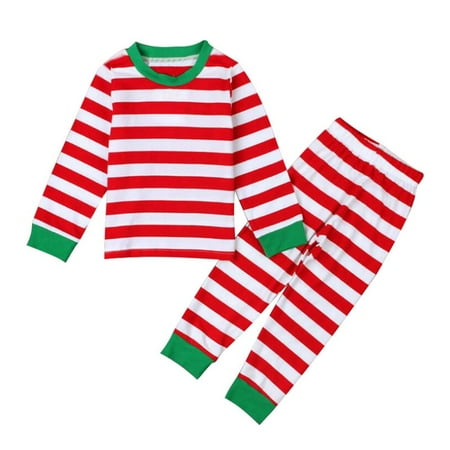 Striped Parent-child Set New Christmas Print Parent-child Pajamas Set Kids(2 color)
Striped Parent-child Set New Christmas Print Parent-child Pajamas Set Kids(2 color)