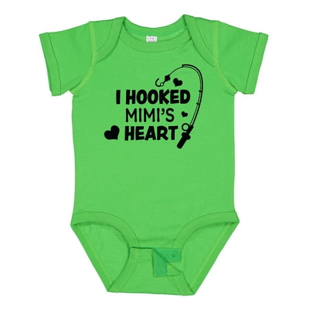 Inktastic I Hooked Mimi s Heart with Fishing Rod Gift Baby Boy or Baby Girl Bodysuit
Inktastic I Hooked Mimi s Heart with Fishing Rod Gift Baby Boy or Baby Girl Bodysuit