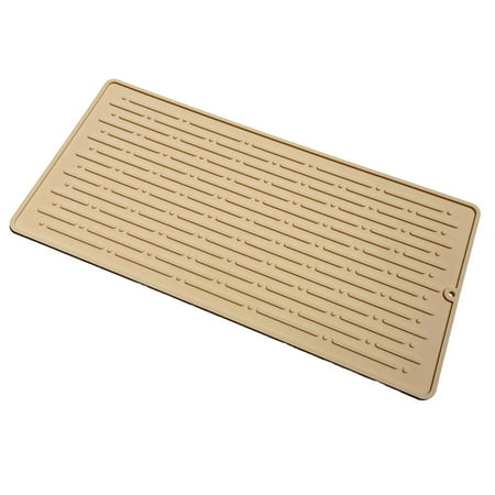 Meizhencang Dish Drying Mat Waterproof Heat Insulation Silicone Multipurpose Anti-slip Foldable Draining Pad for Kitchen
Meizhencang Dish Drying Mat Waterproof Heat Insulation Silicone Multipurpose Anti-slip Foldable Draining Pad for Kitchen