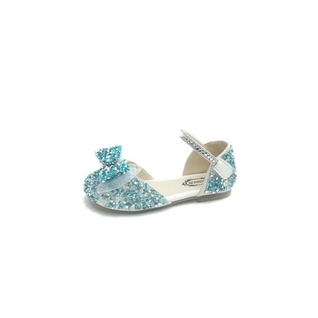 Daeful Girls Princess Shoes Bowknot Dress Sandal Glitter Flat Sandals Wedding Closed Toe Casual Beach D Orsay Flats Blue 9.5C
Daeful Girls Princess Shoes Bowknot Dress Sandal Glitter Flat Sandals Wedding Closed Toe Casual Beach D Orsay Flats Blue 9.5C