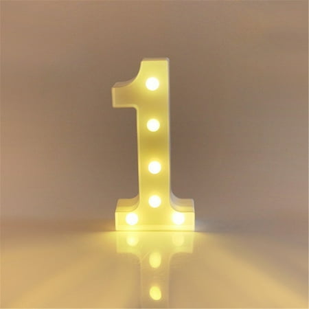 ZTTD Alphabet LED Digital Lights 0 - 9 Light Up White Digital Standing Hanging Home Decor
ZTTD Alphabet LED Digital Lights 0 - 9 Light Up White Digital Standing Hanging Home Decor