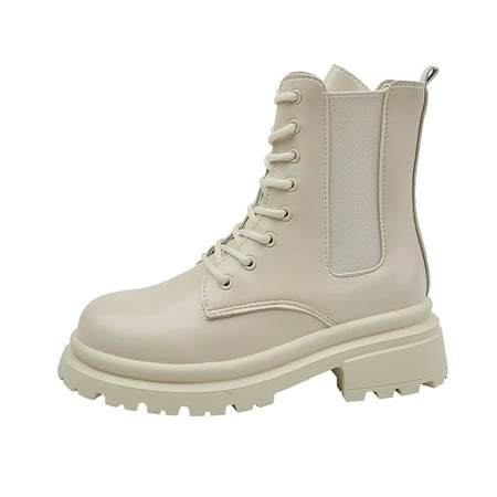 Qufokar Women Snow Boots Size 13 Rain Boots for Women Size 9 Women Ankle Boots Autumn And Winter Fashion Solid Color Round Toe Lace Up British Style Comfortable Thick Bottom Square Heel
Qufokar Women Snow Boots Size 13 Rain Boots for Women Size 9 Women Ankle Boots Autumn And Winter Fashion Solid Color Round Toe Lace Up British Style Comfortable Thick Bottom Square Heel