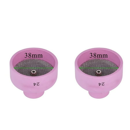 2pc Alumina Ceramic Nozzle Cup Strainer Mesh Gas Lens Holder For WP9/17/18/20/26
2pc Alumina Ceramic Nozzle Cup Strainer Mesh Gas Lens Holder For WP9/17/18/20/26