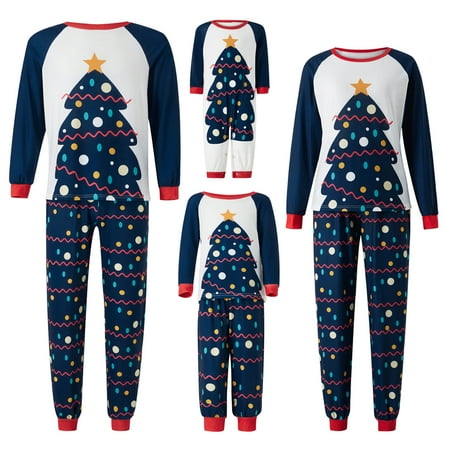 KOMOO Christmas Family Matching Pajamas Santa Claus Elk Cartoon Long Sleeve T-Shirt Trouser Pant Set Xmas Pjs Set
KOMOO Christmas Family Matching Pajamas Santa Claus Elk Cartoon Long Sleeve T-Shirt Trouser Pant Set Xmas Pjs Set