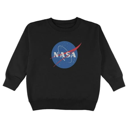 NASA Logo Toddler Sweatshirt Black 7T 
NASA Logo Toddler Sweatshirt Black 7T