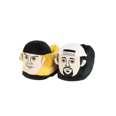 Adult Jay & Silent Bob Plush Slippers