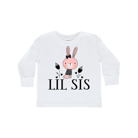 Inktastic Little Sister Girl Bunny Lil Sis Gift Toddler Toddler Girl Long Sleeve T-Shirt
Inktastic Little Sister Girl Bunny Lil Sis Gift Toddler Toddler Girl Long Sleeve T-Shirt