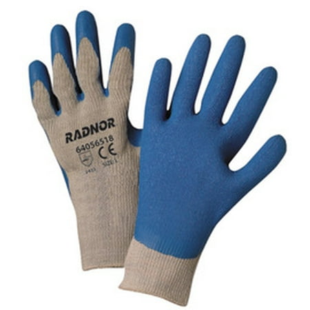 Radnor Large 10 Gauge Blue Latex Palm Coated Work Gloves With Gray Polyester/Cotton Liner And Knit Wrist (15 Pairs)
Radnor Large 10 Gauge Blue Latex Palm Coated Work Gloves With Gray Polyester/Cotton Liner And Knit Wrist (15 Pairs)