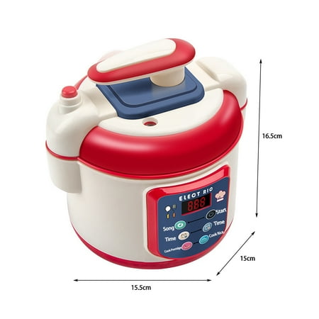 MEIDELI Rice Cooker Toys 25Pcs/Set Experience Real Cooking Realistic Shape Useful Electric Rice Cooker Pretend Play Toys
MEIDELI Rice Cooker Toys 25Pcs/Set Experience Real Cooking Realistic Shape Useful Electric Rice Cooker Pretend Play Toys