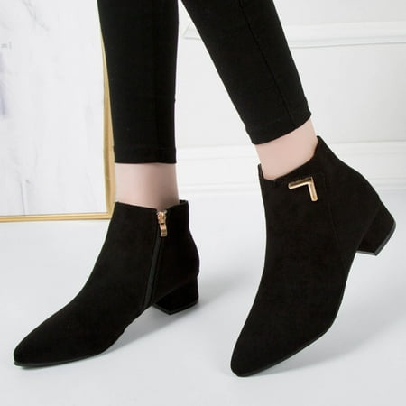 VKEKIEO Tall Cowgirl Boots Round Toe Mid Heel Booties Ornamental Zipper Slip-On Black Winter Boots
VKEKIEO Tall Cowgirl Boots Round Toe Mid Heel Booties Ornamental Zipper Slip-On Black Winter Boots