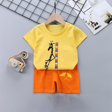 Simplmasygenix Baby Sets Clearance Summer Dress Toddler Kids Baby Boys Girls Fashion Cute Short Sleeve Cartoon Print Casual Suit
Simplmasygenix Baby Sets Clearance Summer Dress Toddler Kids Baby Boys Girls Fashion Cute Short Sleeve Cartoon Print Casual Suit