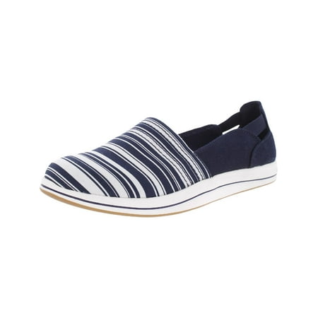 Cloudsteppers by Clarks Womens Breeze Step Laceless Slip On Loafers
