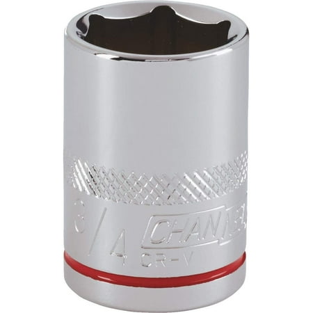 Channellock 1/2 Drive 3/4 6-Point Shallow Standard Socket