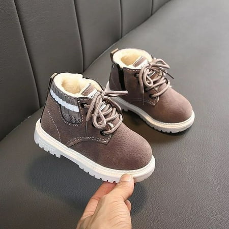 ANXINDAXZ Kids Baby Girls Boots Spring/Autumn Single Shoes Fashion Cotton Shoes Children Boys Plush Boots Lace Up Velvet Winter Boots
ANXINDAXZ Kids Baby Girls Boots Spring/Autumn Single Shoes Fashion Cotton Shoes Children Boys Plush Boots Lace Up Velvet Winter Boots