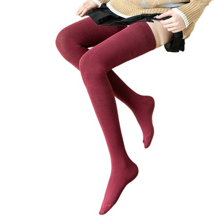 Huasheng Long Socks 1 Pair Leg Slimming Non-slip Silicone Stylish Fall Winter Girls Thigh High Warm Socks
Huasheng Long Socks 1 Pair Leg Slimming Non-slip Silicone Stylish Fall Winter Girls Thigh High Warm Socks