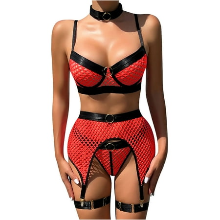 Womens Lingerie Sets Clearance Bib Pants Coverall Splicing Lingerie Set Bras for Women Push Up Orange M
Womens Lingerie Sets Clearance Bib Pants Coverall Splicing Lingerie Set Bras for Women Push Up Orange M