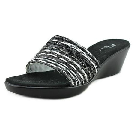 UPC 885833072277 product image for A2 By Aerosoles Say Yes Women US 11 W Black Wedge Sandal | upcitemdb.com