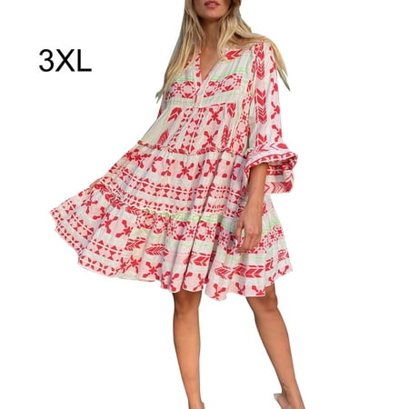 BESTHUA Women's Dress V-neck Geometric Printed Ladies' Short Skirt
BESTHUA Women's Dress V-neck Geometric Printed Ladies' Short Skirt