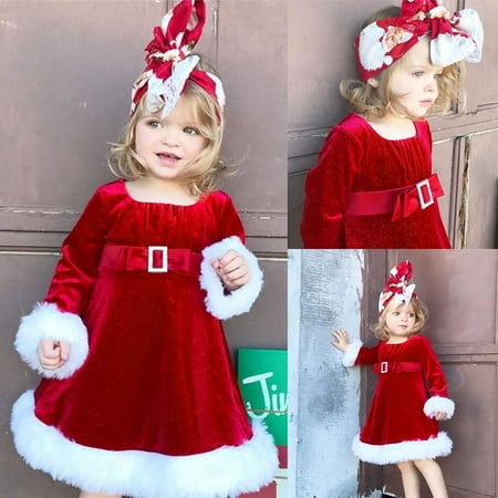 Christmas Toddler Baby Kids Girls Cute Chirstmas Dress Christmas Xmas Party Princess Fleece Dress Winter Fashion Dress
Christmas Toddler Baby Kids Girls Cute Chirstmas Dress Christmas Xmas Party Princess Fleece Dress Winter Fashion Dress