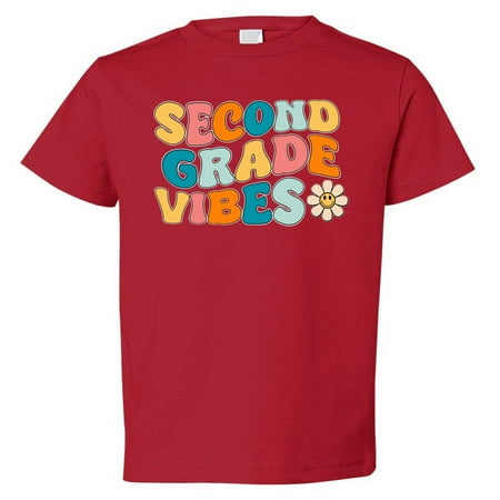 Wild Bobby Second Grade Vibes | Cute Trendy First Day of School Toddler Crew Graphic T-Shirt
Wild Bobby Second Grade Vibes | Cute Trendy First Day of School Toddler Crew Graphic T-Shirt